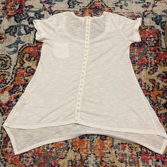 Delta Sigma Theta Sorority Inc DST White top with red sequin letters - Picture 2 of 5